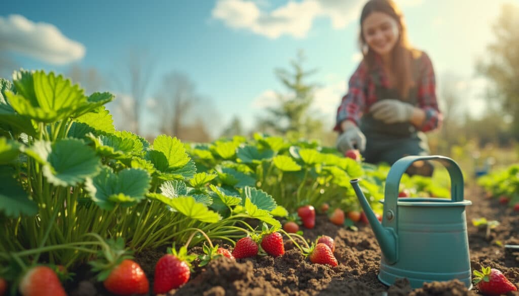 ontdek het onbekende geheim van tuinierders en leer hoe je al in april aardbeien kunt oogsten! krijg tips en technieken om je oogst te vervroegen en geniet sneller van de heerlijke vruchten.