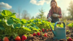 ontdek het onbekende geheim van tuinierders en leer hoe je al in april aardbeien kunt oogsten! krijg tips en technieken om je oogst te vervroegen en geniet sneller van de heerlijke vruchten.
